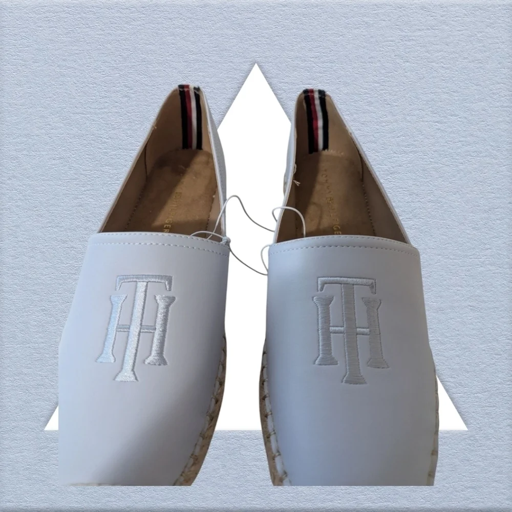 Tommy Hilfiger Light Blue Women's Flat Espadrilles Size Assorted
